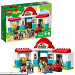 LEGO DUPLO Town Farm Pony Stable 10868 Building Blocks 59 Piece  B075M97TQD